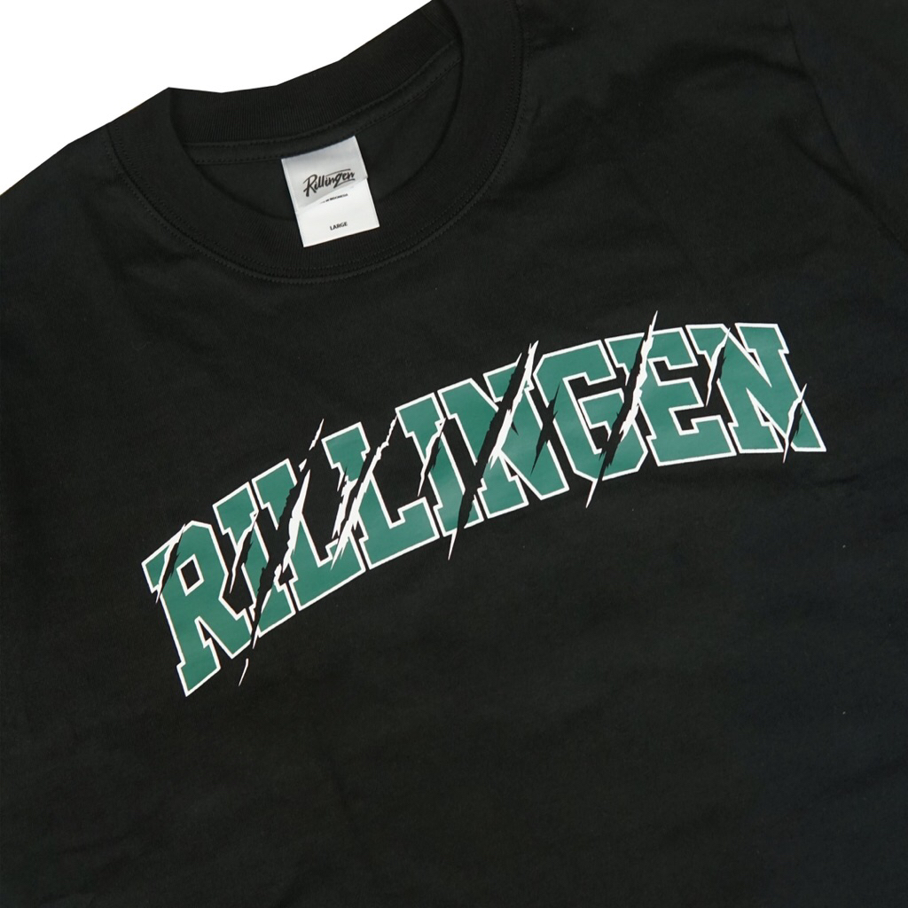 RILLINGEN - Reguler Tshirt CLAW [Black] kaos distro pria keren original