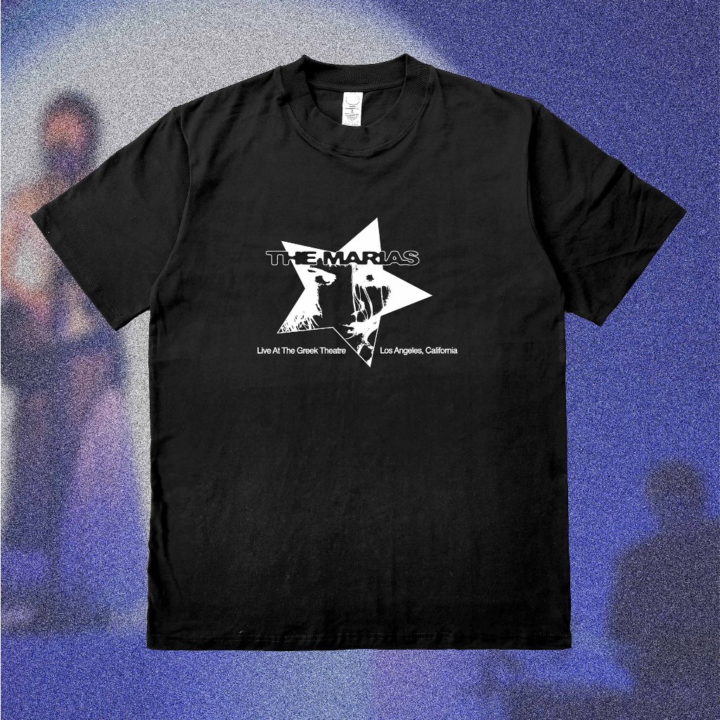 The Marias Heavyweight 16s - Kaos Band merch heavy Cotton Combed Bootleg Fanmade 2