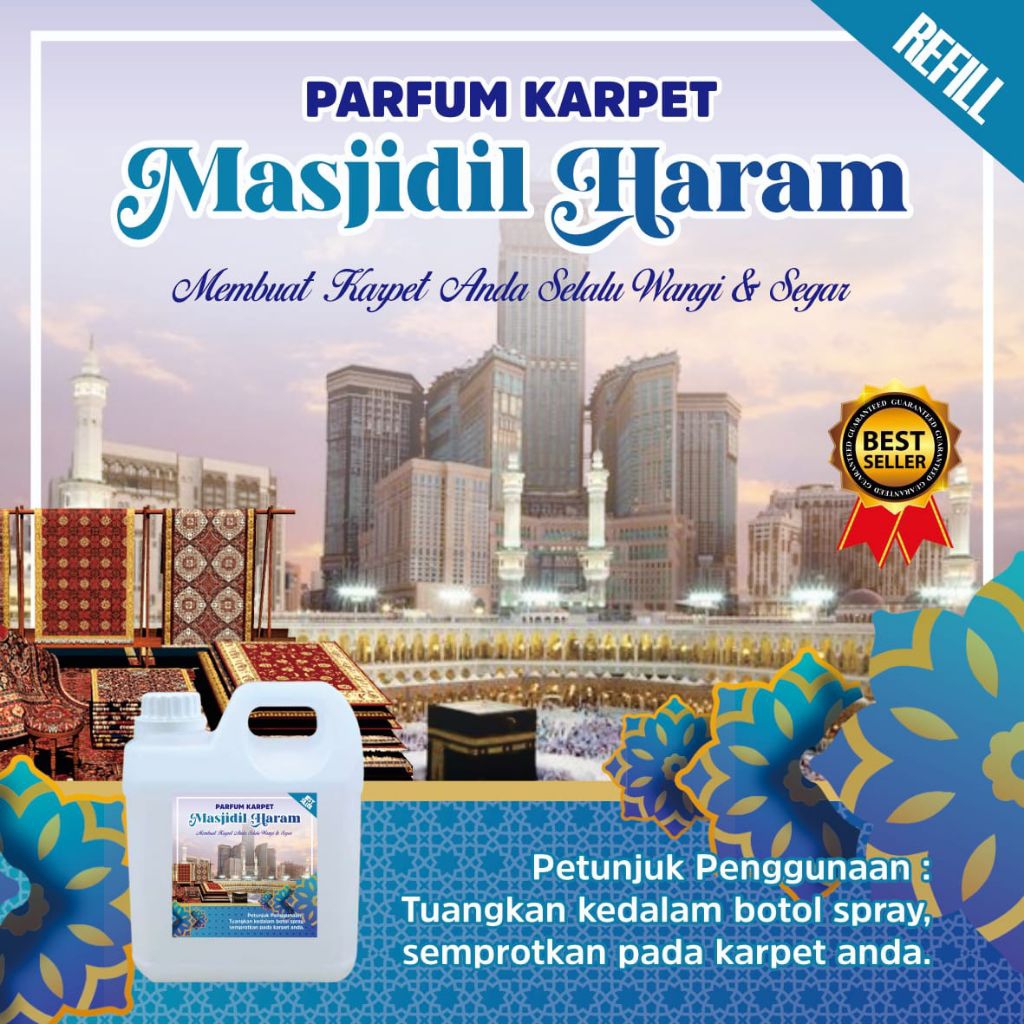 PARFUM KARPET MASJID , PARFUM SAJADAH , PARFUM SOFA , PARFUM SPRINGBED, AROMA MASJIDILHARAM, AROMA N