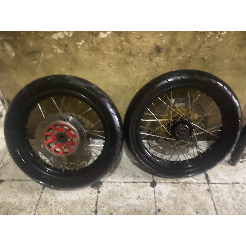 velg set ring 17 double disc pnp megapro