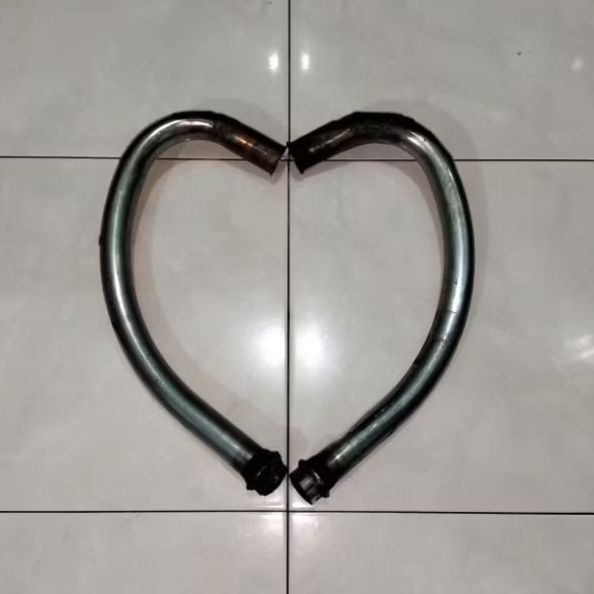 Sambungan knalpot gulu banyak motor Honda CB 125 twin