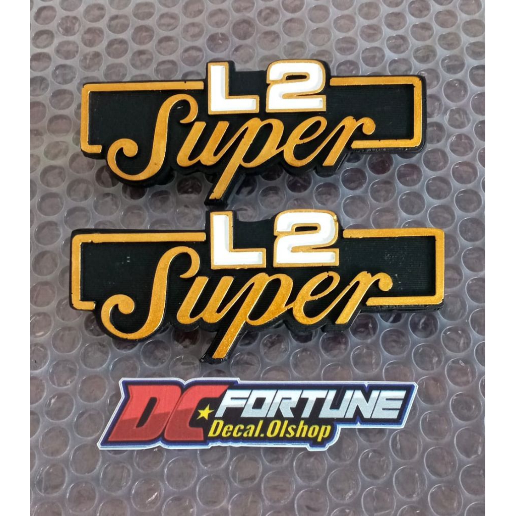 logo emblem bok aki yamaha L2 super gold