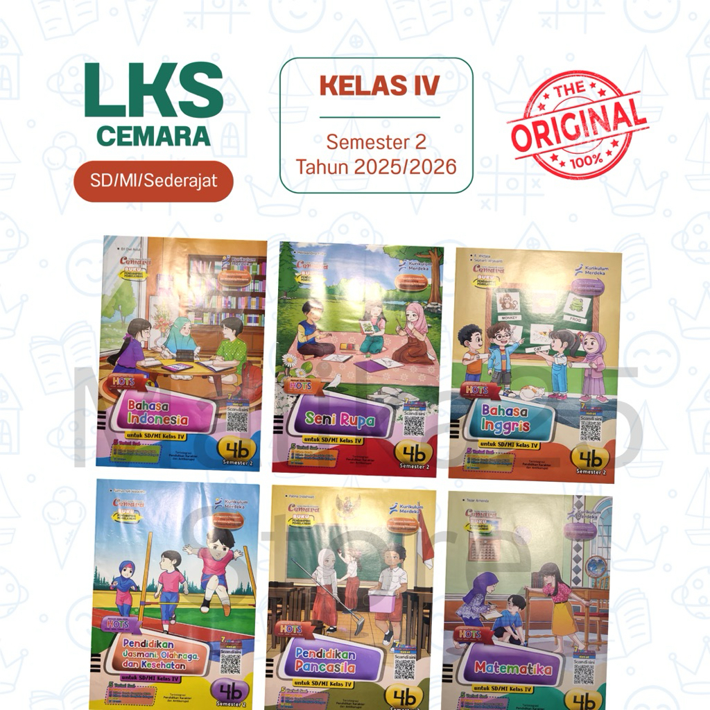 LKS CEMARA PUTRA NUGRAHA KELAS 4 SD KURIKULUM MERDEKA