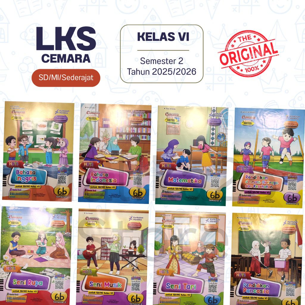 LKS CEMARA PUTRA NUGRAHA SD KELAS 6 SD KURIKULUM MERDEKA