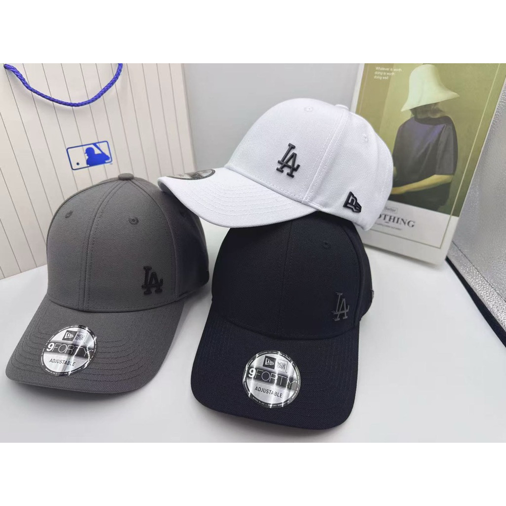 Topi Baseball LA Logo Embos Besi emblem