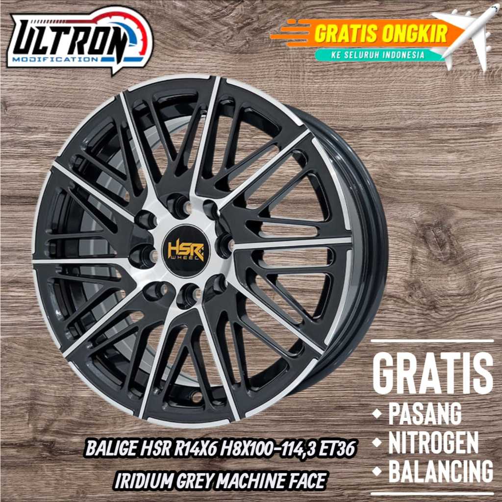 VELG MOBIL RING 14 HSR BALIGE PELEK RACING 14 KARIMUN AIR V AYLA CALYA AVANZA