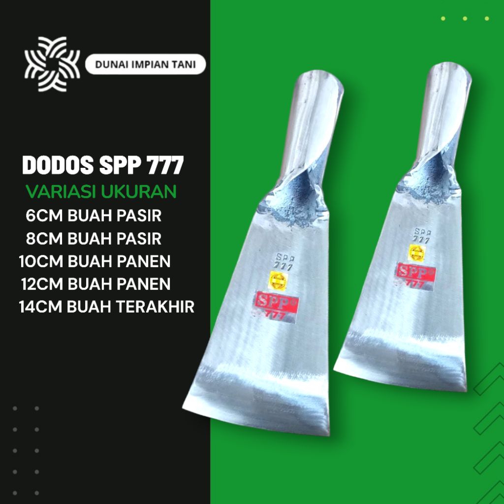 dodos sawit spp 777 original malaysia super tajam
