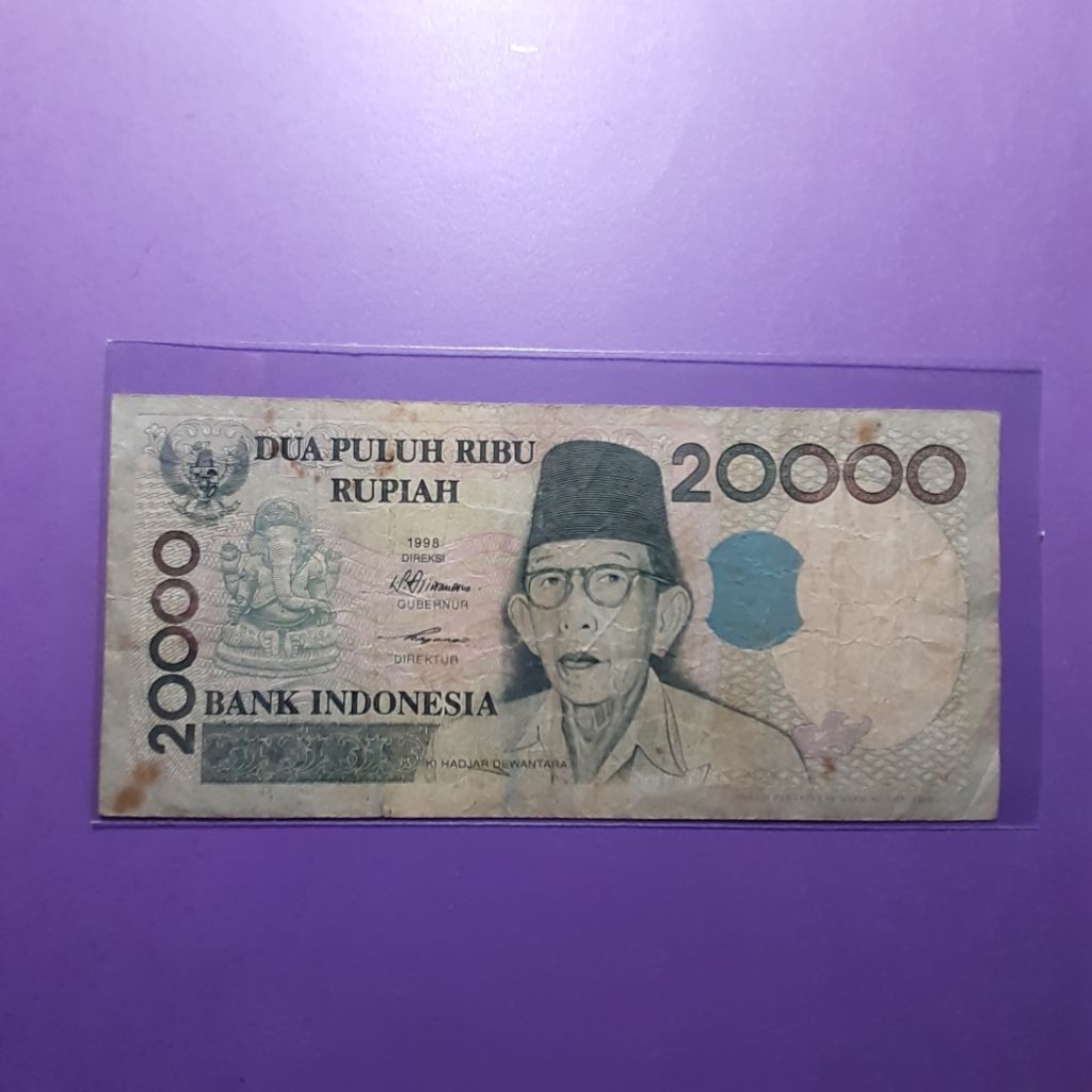 Uang 20000 ki hadjar dewantara