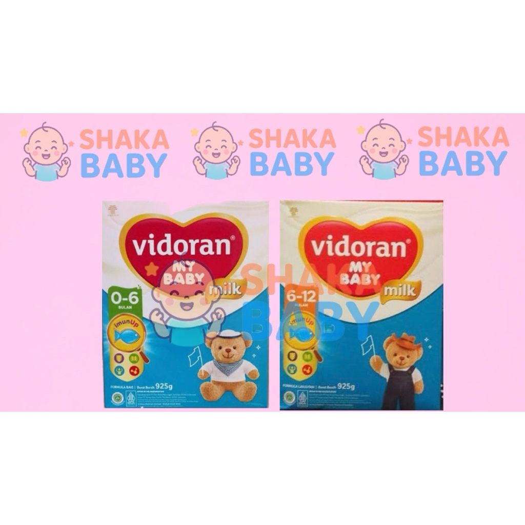 Susu Formula Vidoran My Baby 0-6 bulan dan 6-12 bulan 925gr