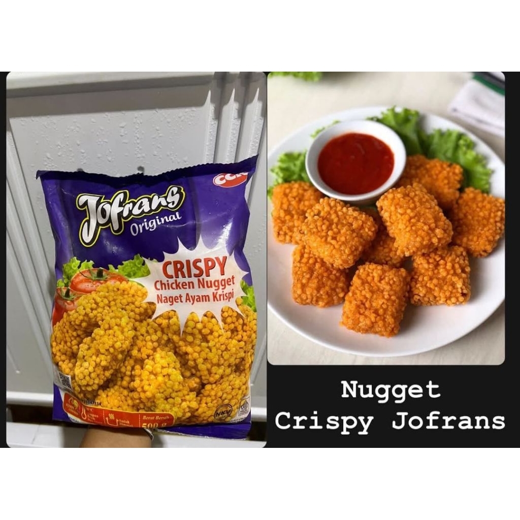 jofran naget crispy 500gr / naget crispy jofran