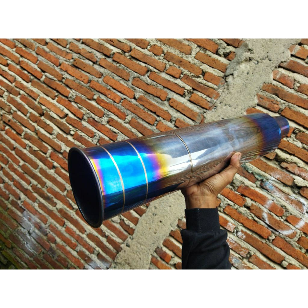 KNALPOT BRONG TRUK KALIMANTAN FULLSTENLIS / KNALPOT BRONG TRUK UNTUK SEMUA JENIS TRUK ORIGINAL KLOVE