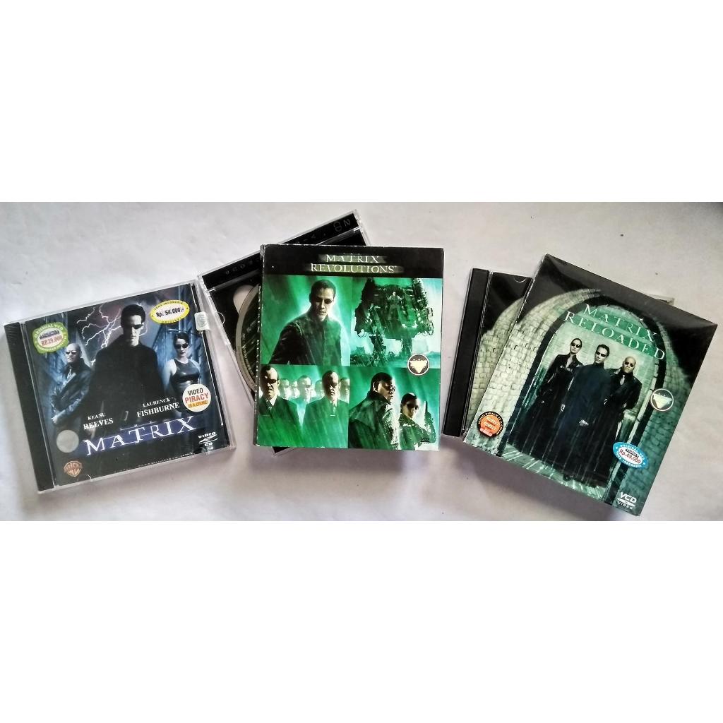 VCD Original The Matrix - Reloaded - Revolutions