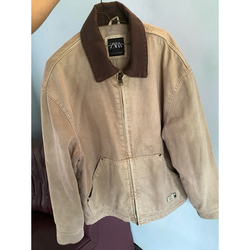 work jacket detroit zara