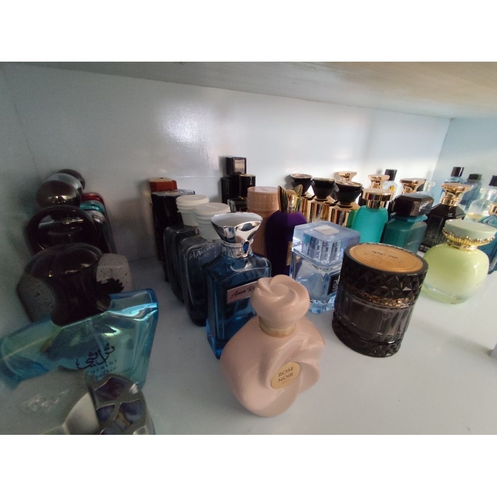 Botol Parfum Kosong Original Bekas Decant Lengkap dengan Box dan Sprayer