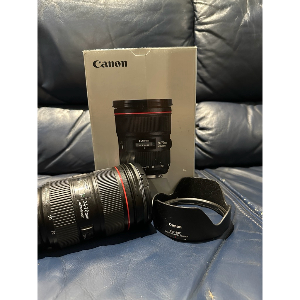 Lensa Canon 24-70mm f2.8 ii USM