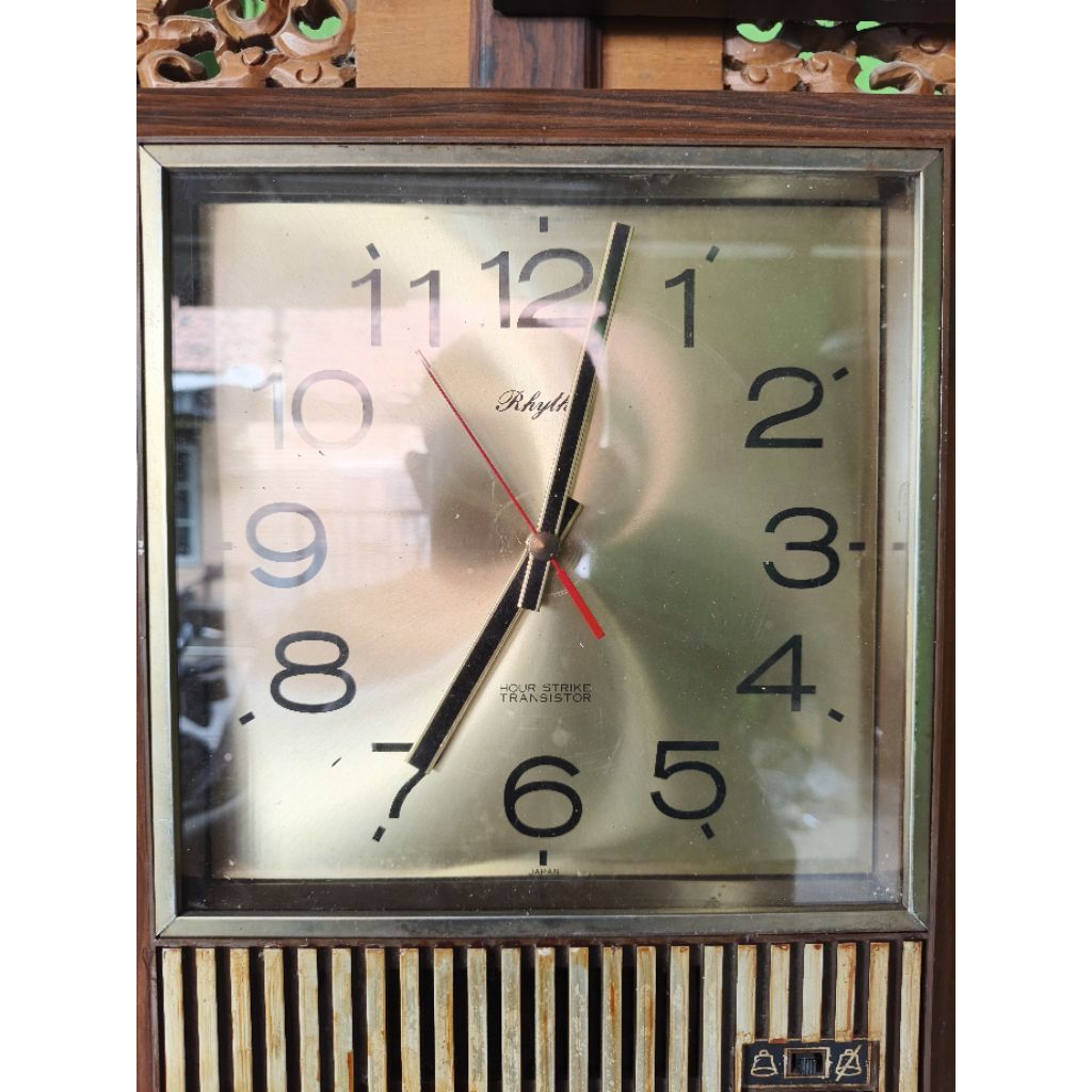 Jam Dinding Batersi - Rhythm Japan Strike Transistor