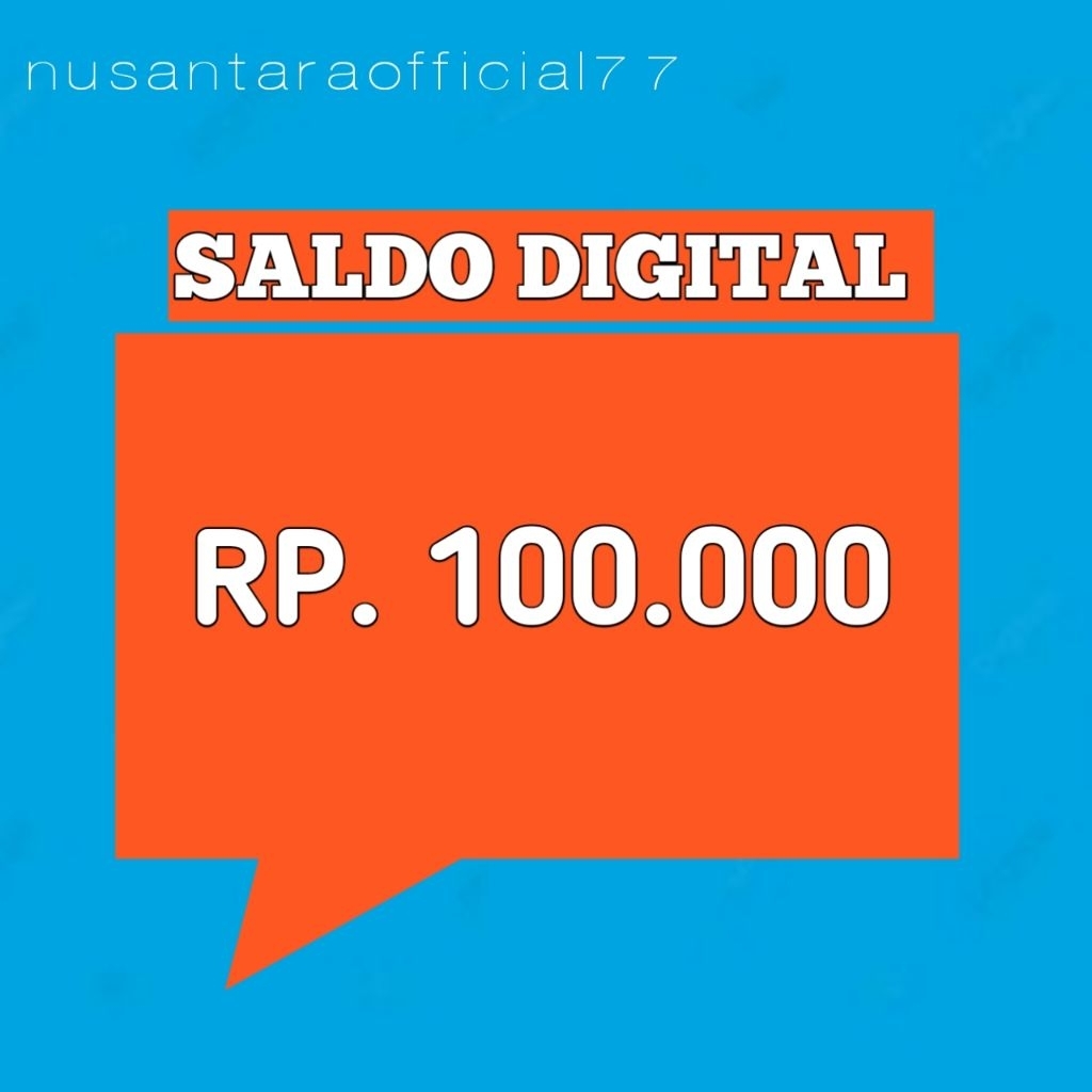 ISI SALDO DIGITAL PROSES CEPAT | ISI ULANG SALDO DIGITIAL