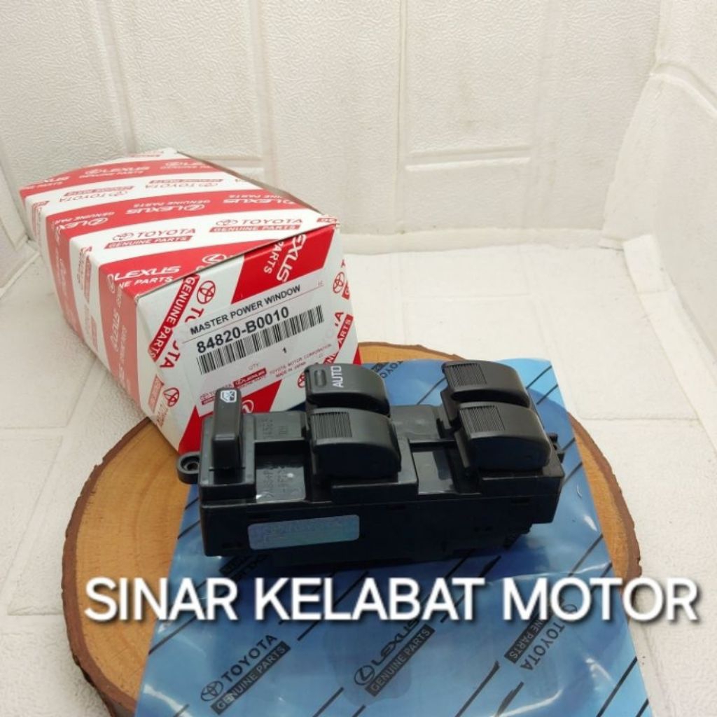 SWITCH SAKLAR MASTER POWER WINDOW MANUAL AVANZA XENIA LUXIO 2004-2012 ORIGINAL