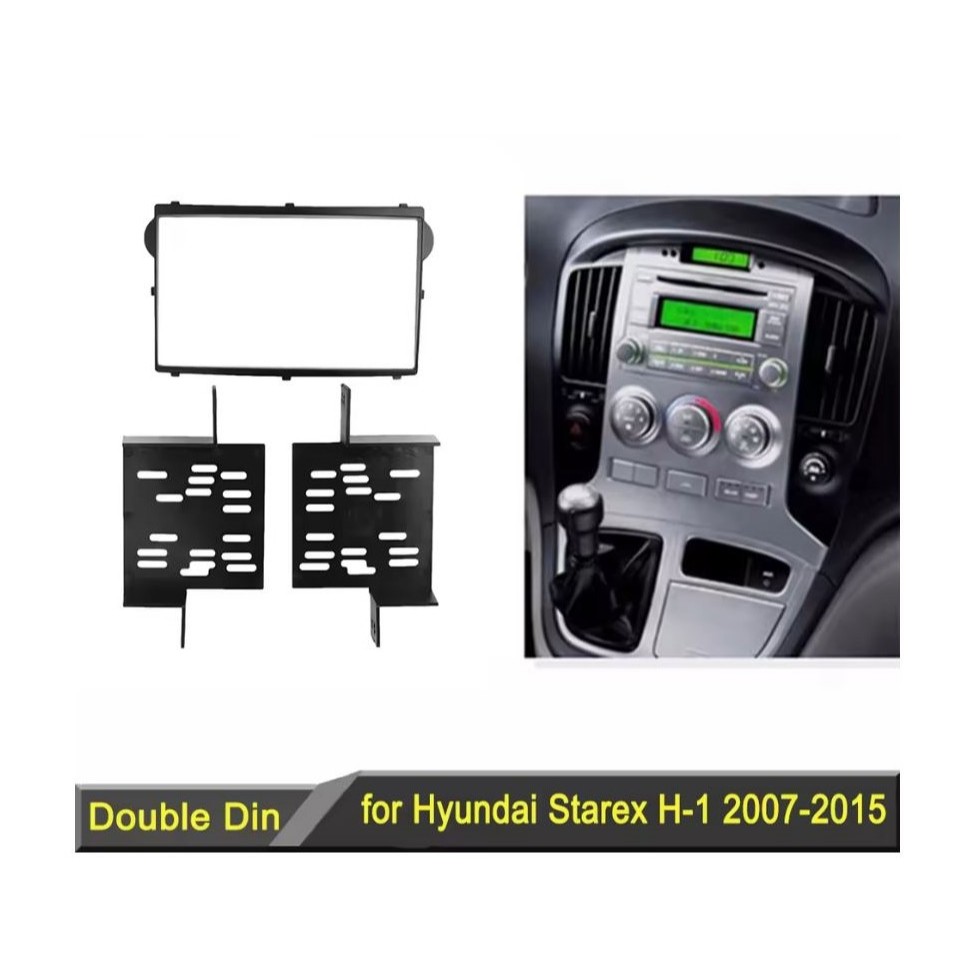 Frame HEADUNIT 7 INCH 2din Hyundai H1 H-1 Starex 2007 - 2015