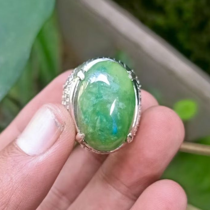 Cincin Batu Sungai Dareh Ring Perak