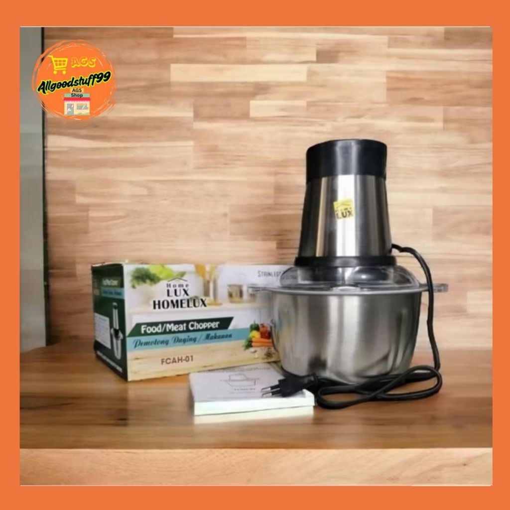 Penggiling Daging Food Grade Listrik 2 Kecepatan KYLO STAINLESS MEAT GRINDER Blender Menghaluskan