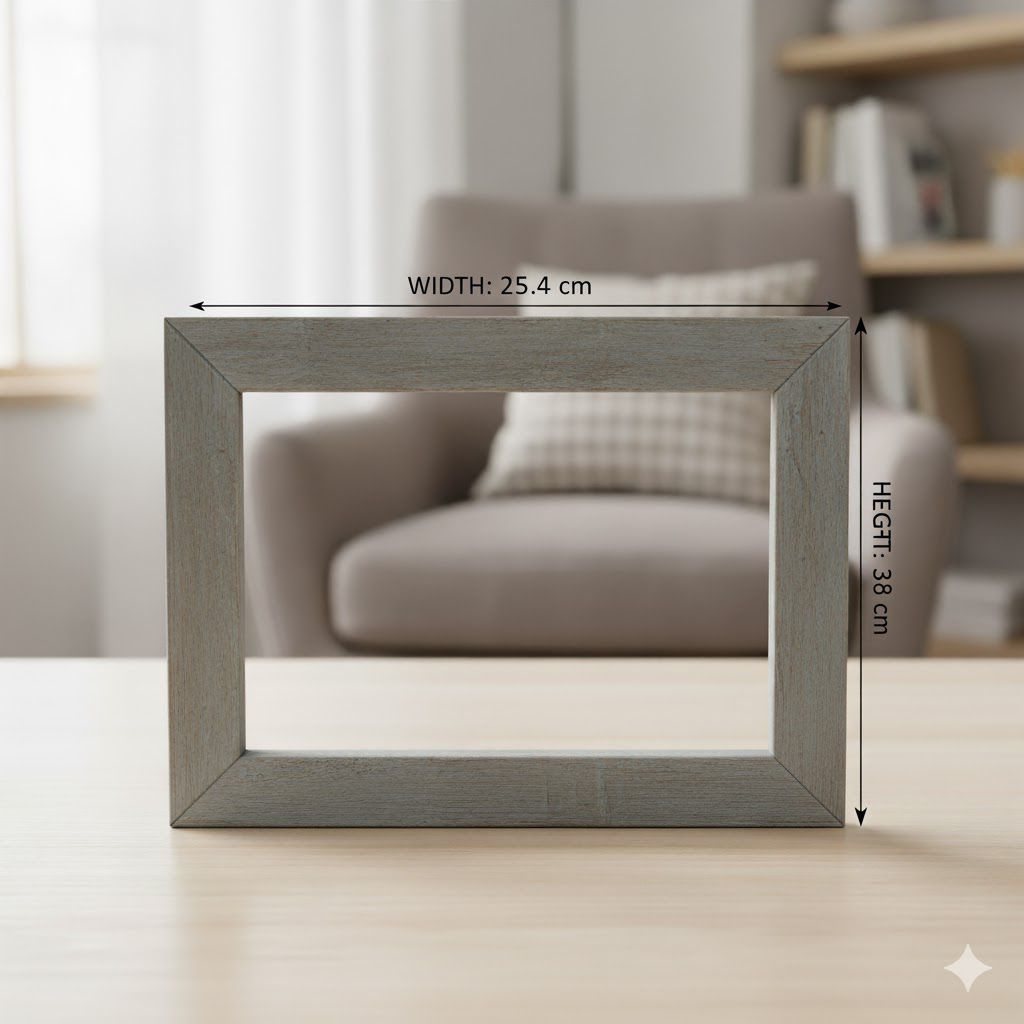 Photo + Bingkai Ukuran 10R (25,4x30,5 cm) | Cetak Foto + Frame Kayu PVC | Pajangan Dinding / Hadiah