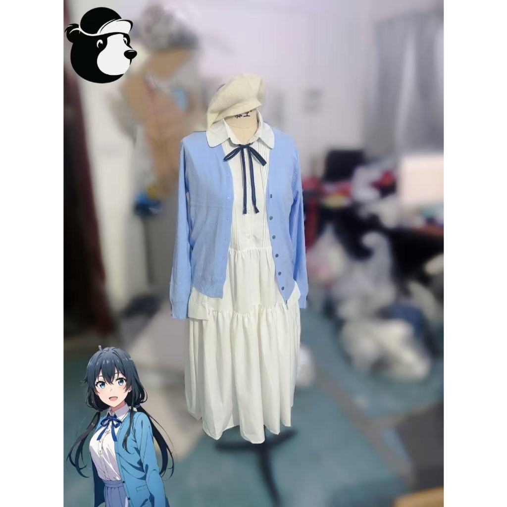 Yukinoshita Yukino cosplay costume and wig Yukinoshita Yukino Date clothing daily wear