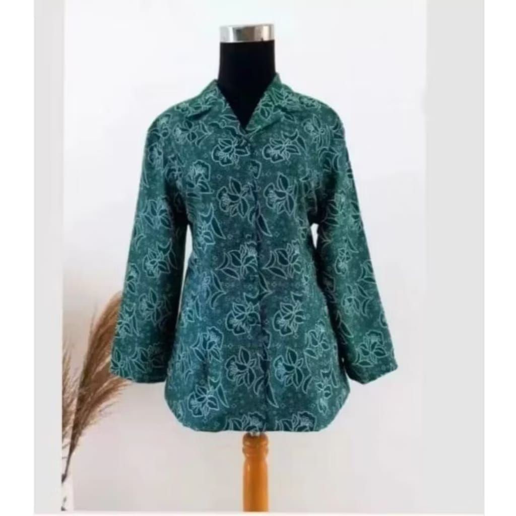 SERAGAM PKK NASIONAL TERBARU BATIK  WANITA LAPIS FULL FURING
