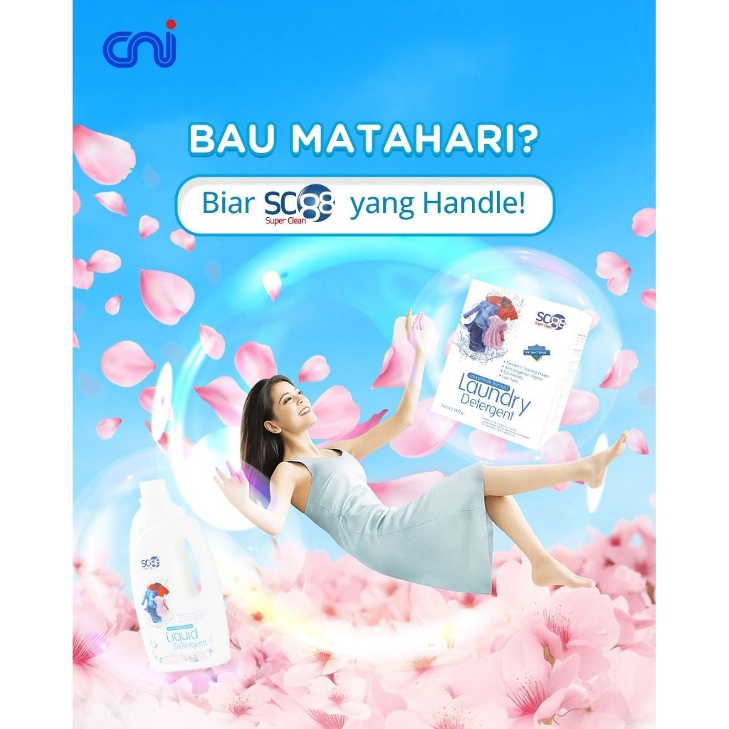 CNI SC 88 Laundry Detergent Original (1kg) sabun SC 88 rendah busa #detergen #sabun cuci
