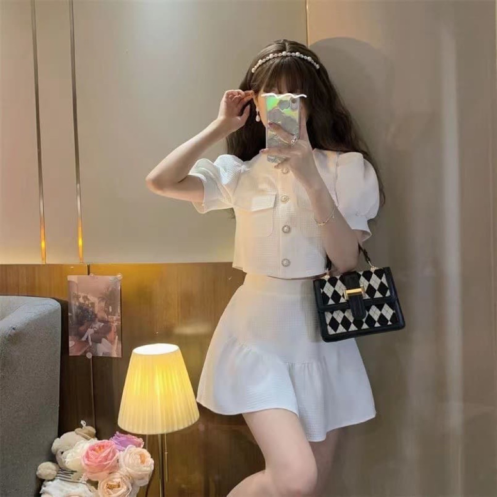 SET WANITA IMPORT / DRESS TWO-Piece set elegant wanita kode282732