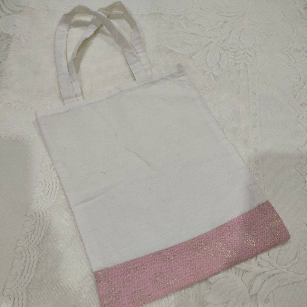 Totebag Polos Kombinasi Prada