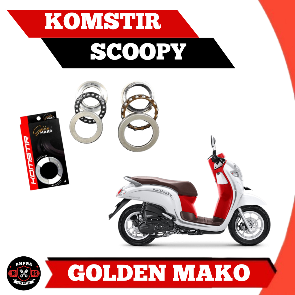 KOMSTIR RACING GOLDEN MAKO HONDA SCOOPY DONAT ORIGINAL