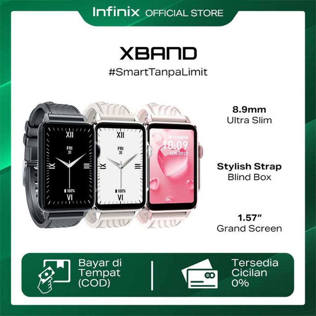 Infinix SMARTWATCH XBAND XW4B - 1.57 Inch Full Touch HD - Battery 230 mAh