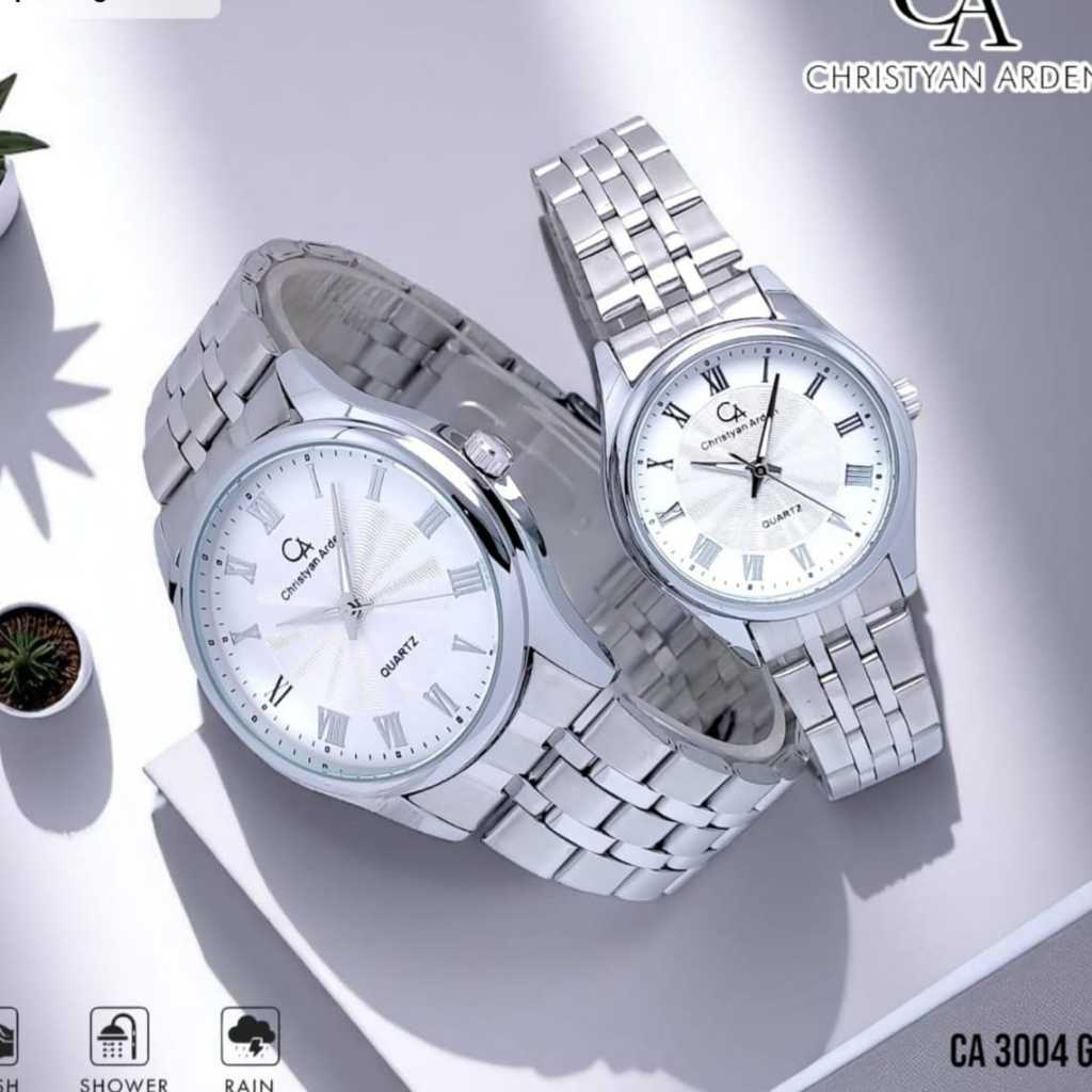 NEW Jam Tangan Couple Pria dan Wanita Brand Christyan Arden ORIGINAL Dijamin Realpict By WaktuStor