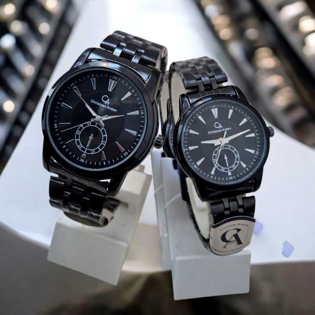 NEW Jam Tangan Couple Pria dan Wanita Brand Christyan Arden ORIGINAL Dijamin Realpict By WaktuStor