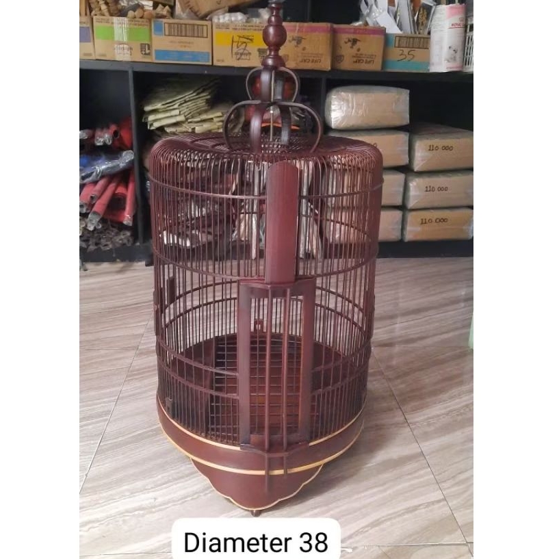 Sangkar anis merah diameter 38 ruji rapat