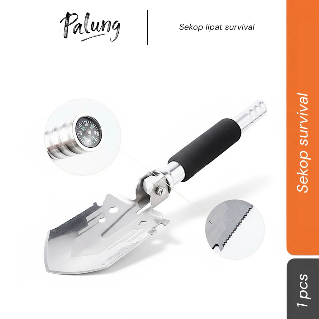 sekop tactical outdoor / sekop lipat survival 45120