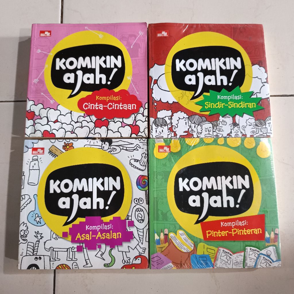 OBRAL BUKU MURAH ORIGINAL / KOMIK HUMOR / KOMIKIN AJA / KOMIK DETEKTIF CONAN / KOMIK NARUTO / MATI K