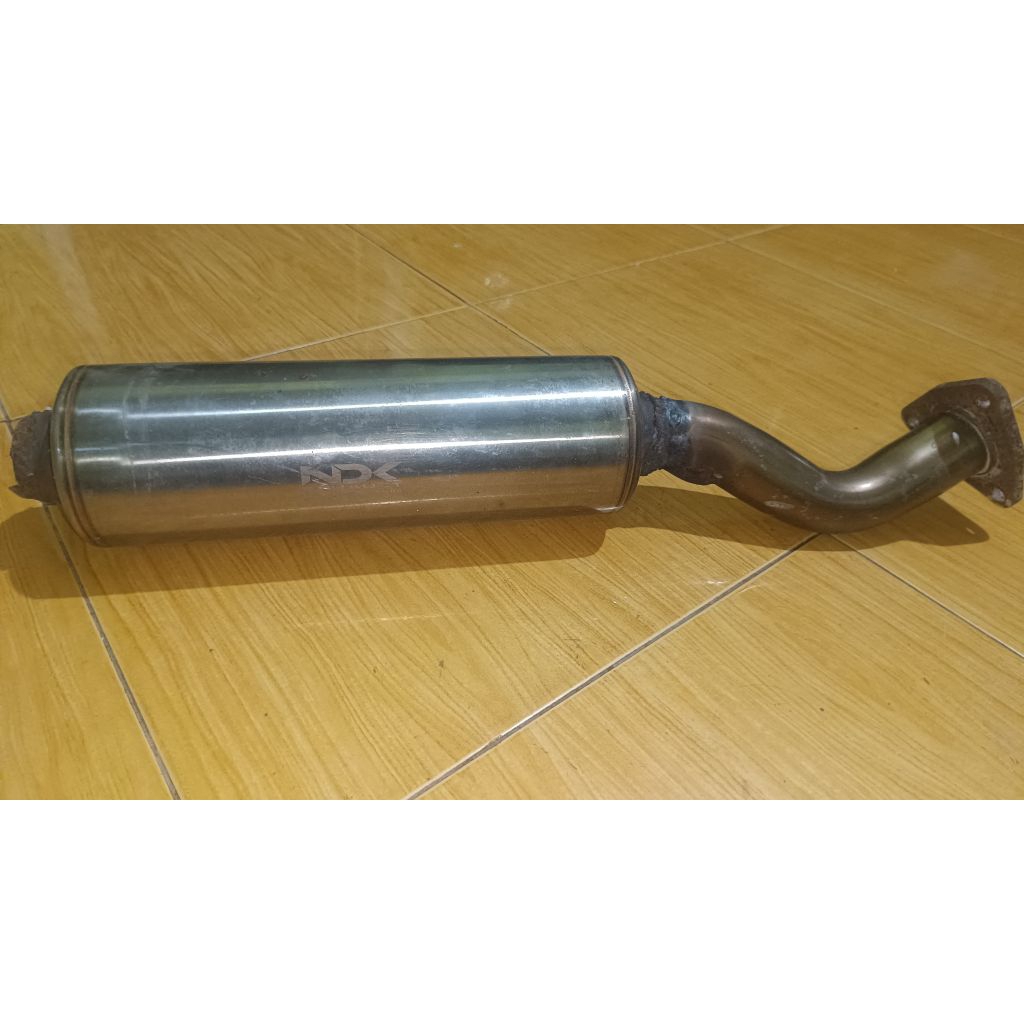 Resonator NDK Exhaust type straight+bolt on Brio