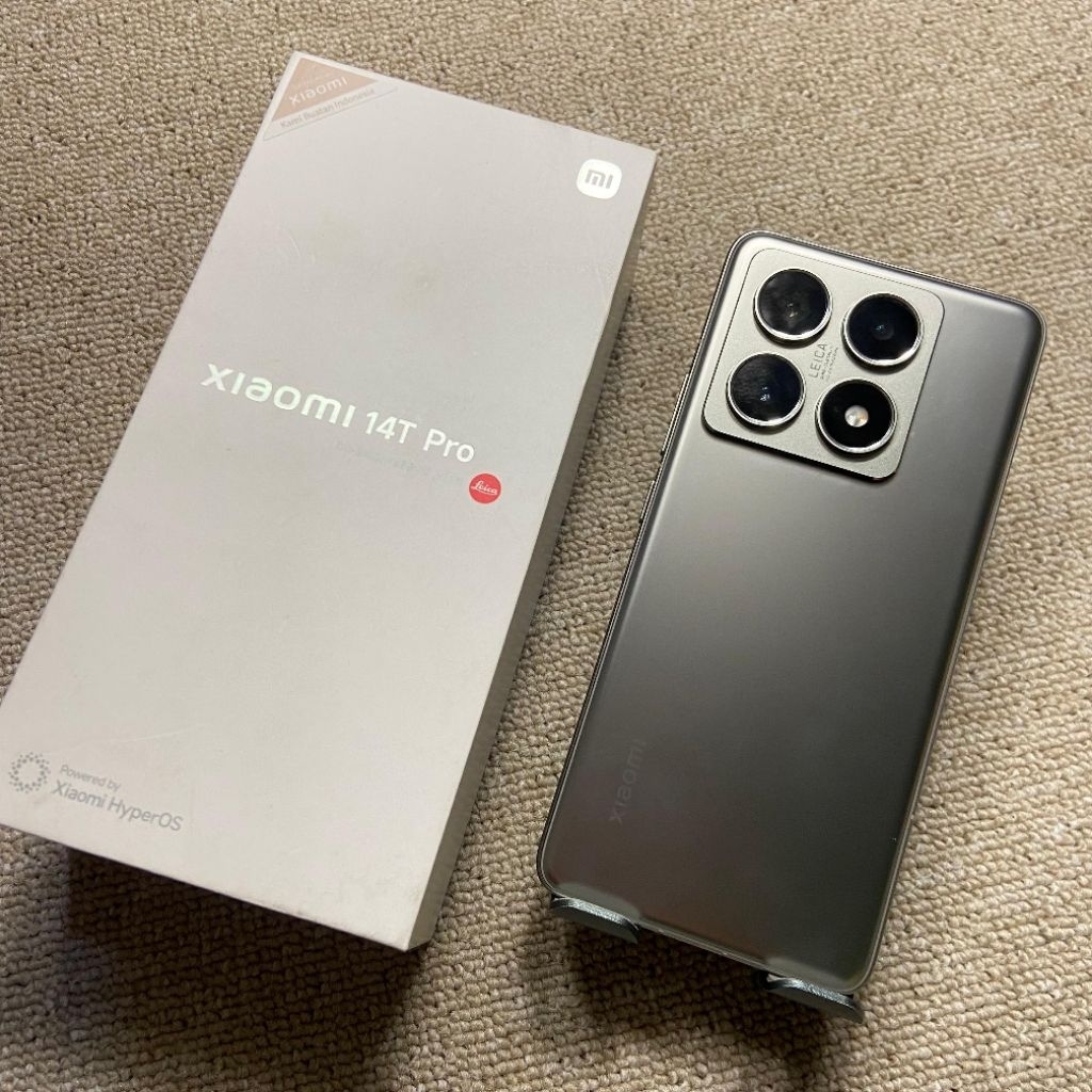 Second Xiaomi 14T PRO 5G 12/512 Garansi Resmi 12GB 512GB