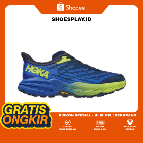 Sepatu TRAIL RUNNING Speedgoat 5 Mens Trail Running Shoes - Navy