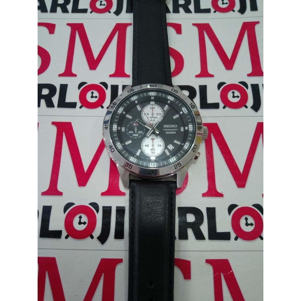 SEIKO KRONOGRAF STRAP LEATHER
