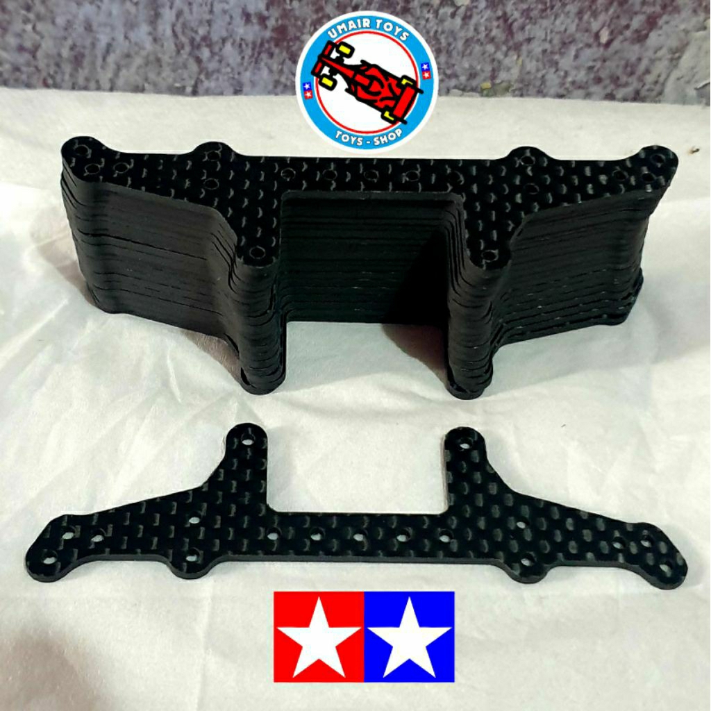 Rep Tamiya 95455 / Tamiya HG Carbon Rear Stay Super X Chassis rep