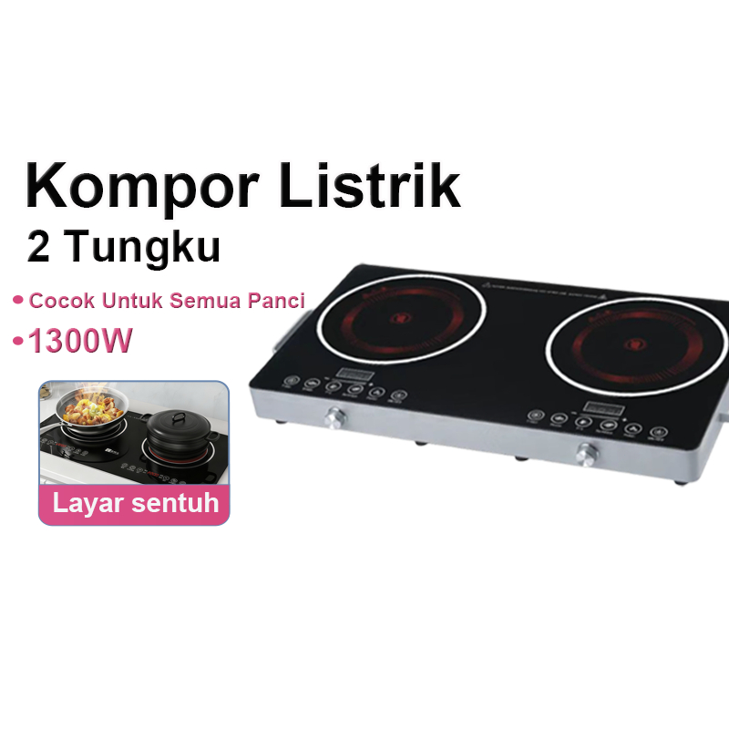 TIXX Kompor Listrik 2 Tungku