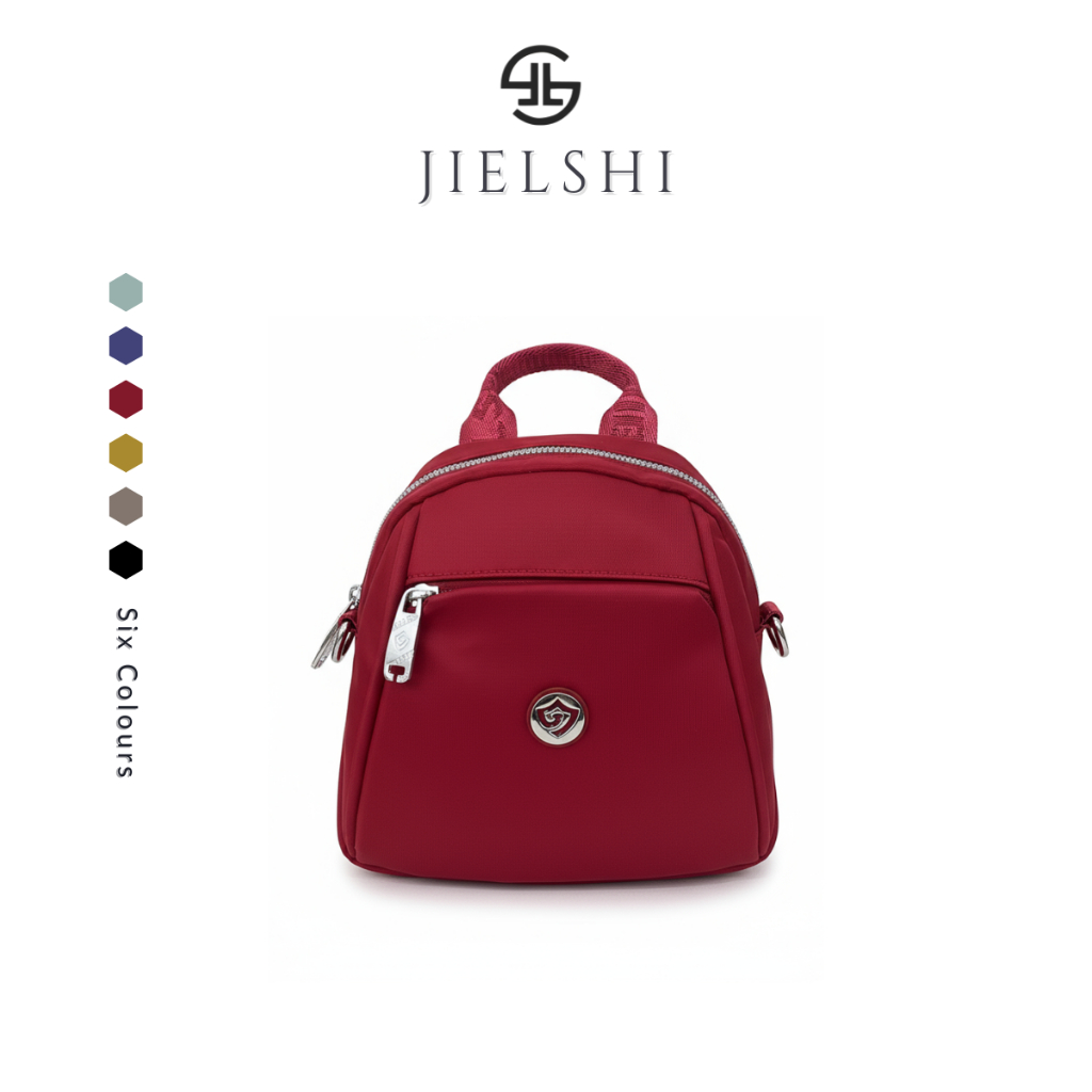 JIELSHI Aulia 6-030# Tas Selempang Wanita Sling Bag Berukuran Mini Bahan Parasut Tebal  SL. 250