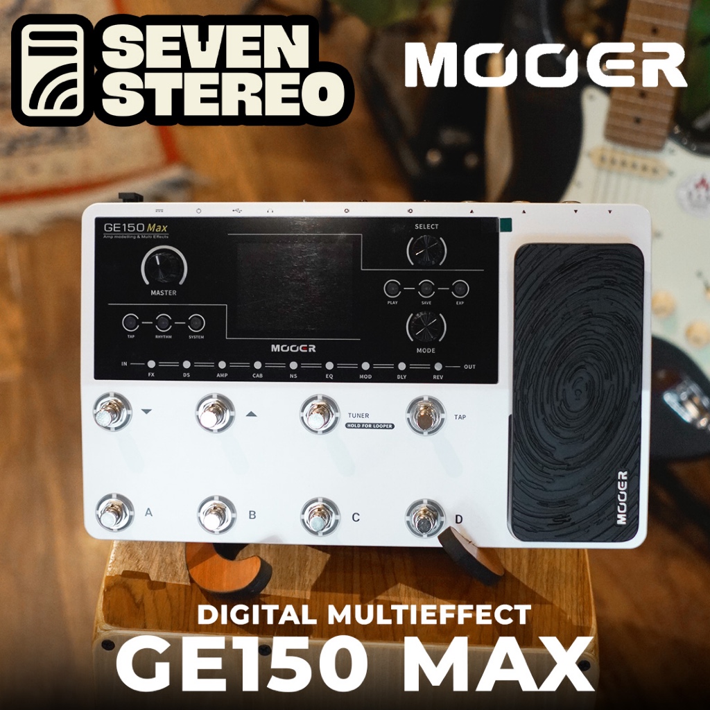 Mooer GE150 Pro Max Multi Effect - Efek Gitar Digital