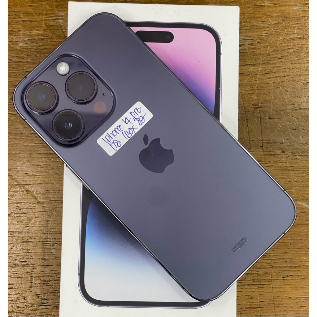 Hp Second iPhone 14 Pro 128GB IBOX Fullset