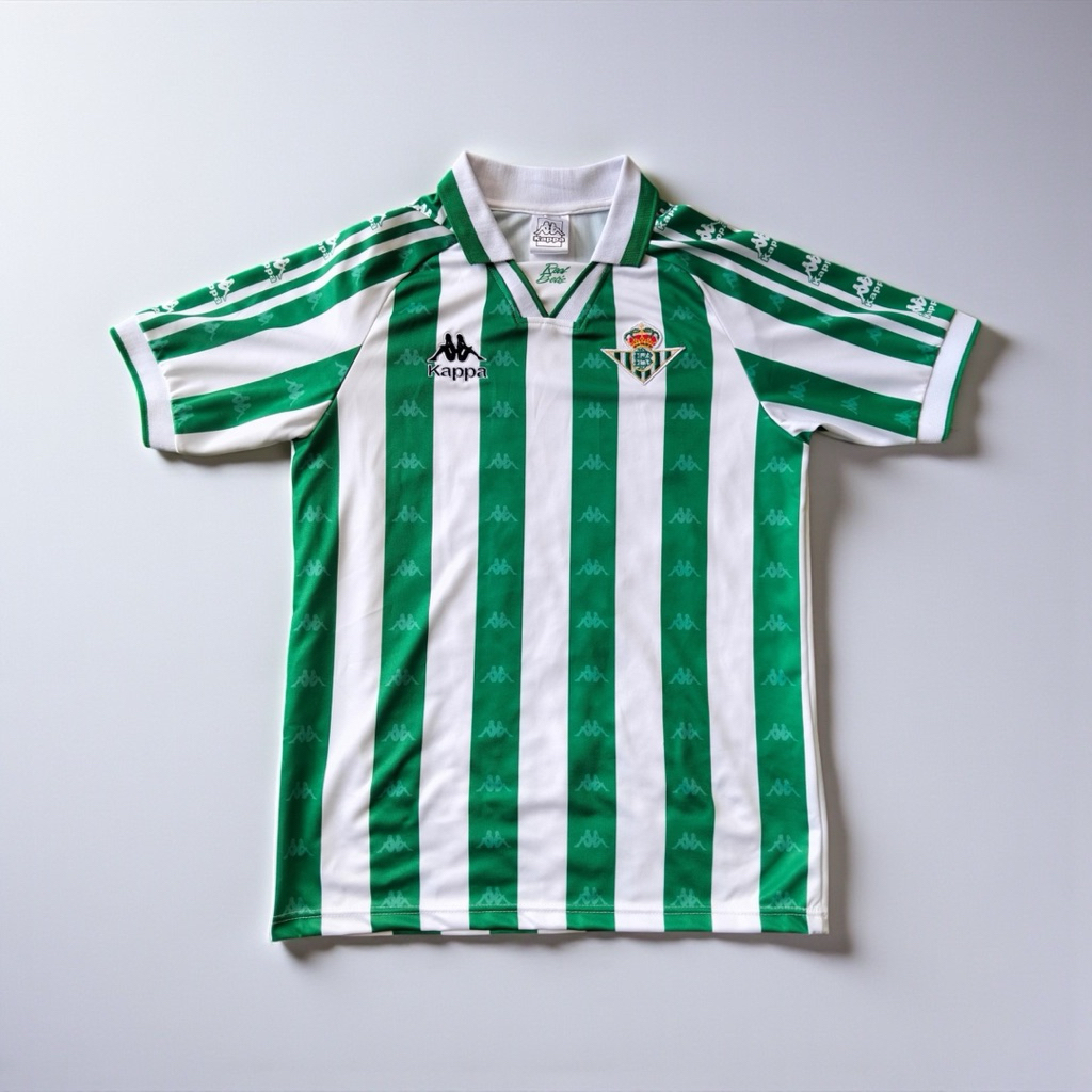Jersey Retro Real betis 95/96 Classic Vintage Blockcore