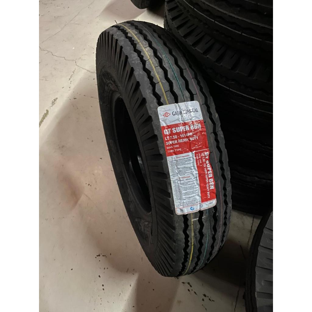 Ban Truck GT 750 R16 16 HD HEAVY DUTY Gajah Tunggal Kondisi Baru Nylon Truk Double