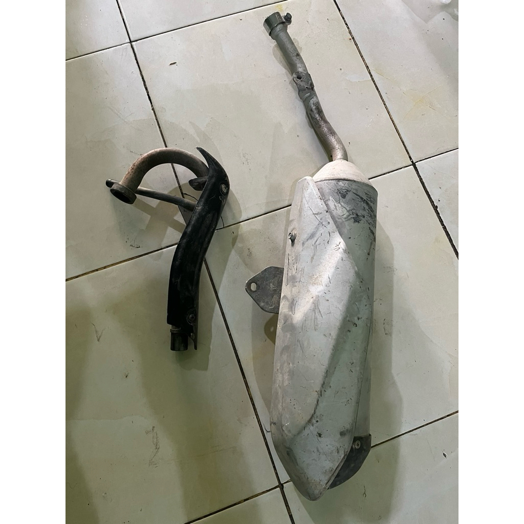 SLENCER KNALPOT STANDAR KLX BF ORIGINAL COPOTAN